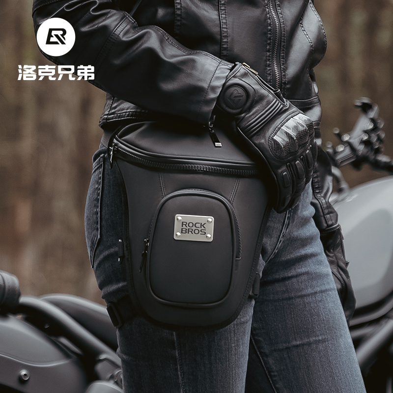 洛克兄弟摩托车腿包骑士腰