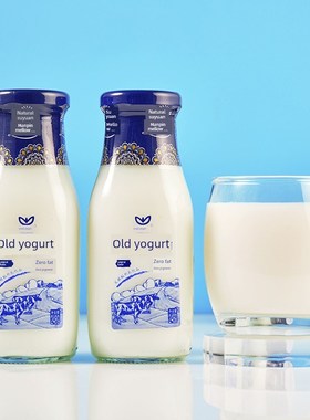 老酸奶原味老酸奶248g发酵酸奶乳饮品I常温代餐学生营养早餐一整