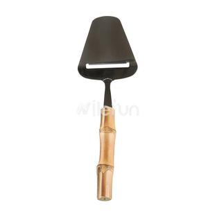 芝士奶酪刨刀铲不锈钢木手柄竹节根鞭火腿蛋糕果蔬削皮刨刀刮片器