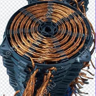 商用电磁炉纯铜线 线盘5000W瓦安装孔距21/21/24.5CM直径电磁发热