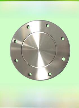 ISO-F高真空盲板304不锈钢63法兰80片100固定160堵头200挡板250盘