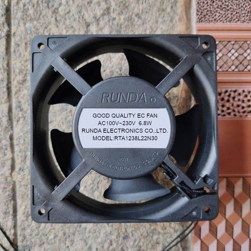 MODEL:RTA1238L22N30 AC100V-230V 6.8W瓦12公分电焊机里排气风机