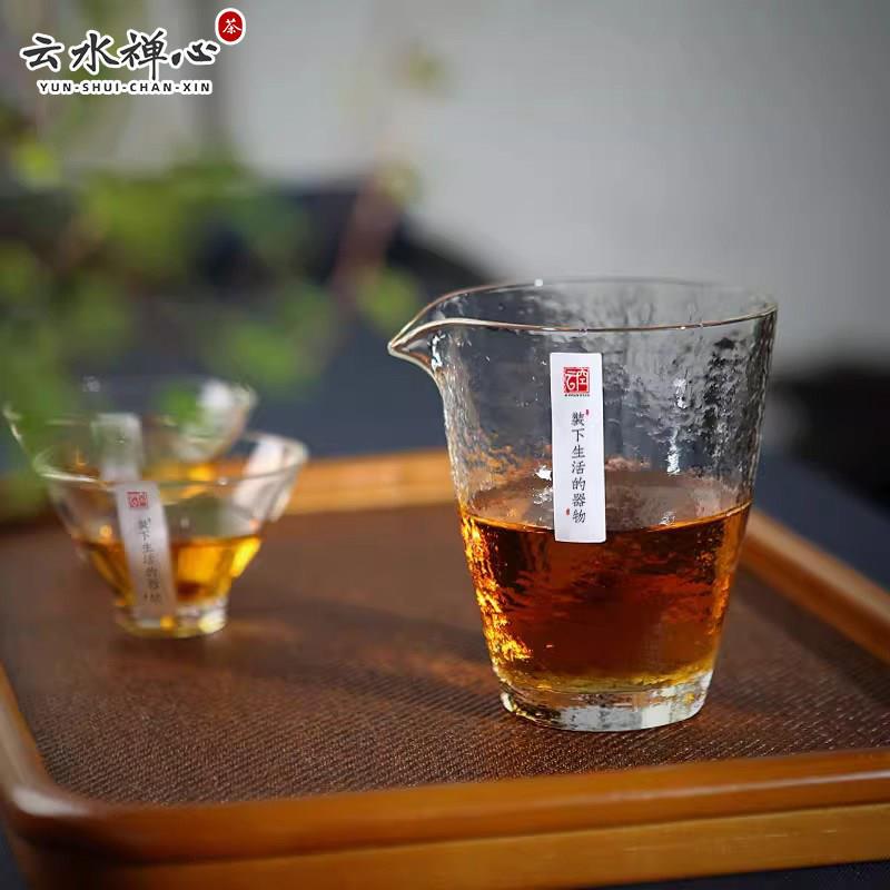 2026新款玻璃公道杯耐热大号高档泡茶分茶器功夫茶具带茶漏一体