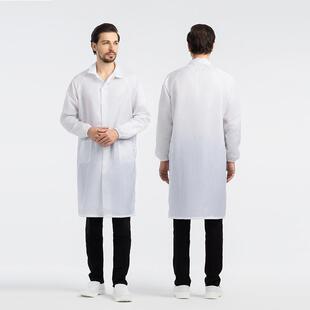 .连体防尘工作服电子厂防静电连体服洁净车间无尘服蓝色喷漆防护