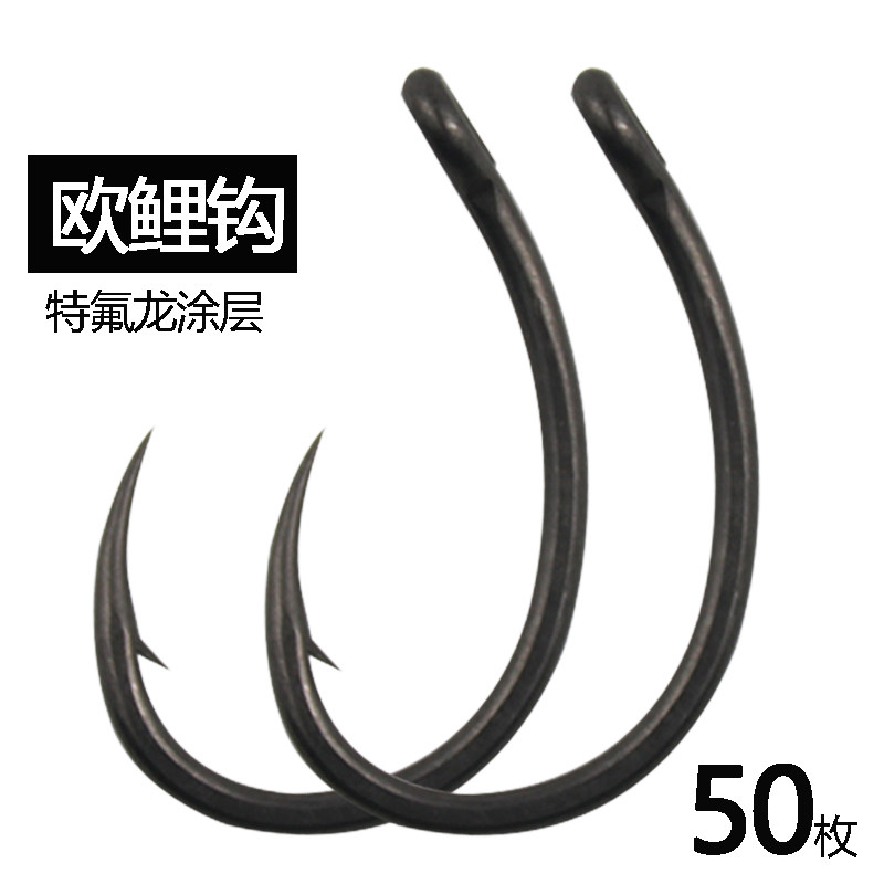 歪嘴欧鲤钩欧式鲤钓钩反钓驼背钩有倒刺鱼钩鲤鱼草鱼青鱼钩巨物钩,户外/登山/野营/旅行用品,鱼钩,淘宝优惠券,粉丝福利购,淘宝优惠卷