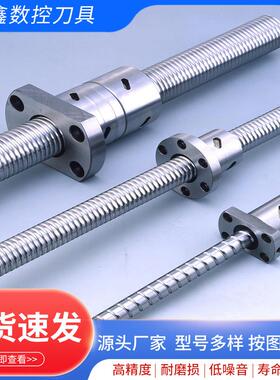 厂家供双螺母 单螺母 大导程滚柱丝杠副 梯形 不锈钢丝杠经济实惠