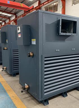 大型铜管水温散热器冷暖两用空气能末端表冷器工业风机源头厂货