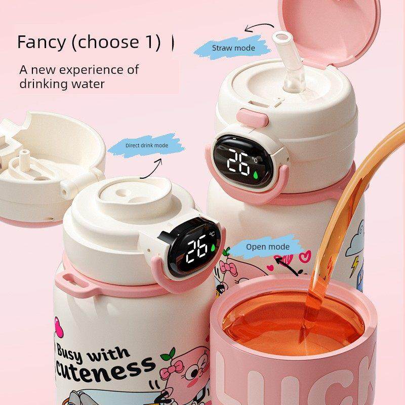 日本首选儿童保温杯小学学生水杯2025新型高外观不锈钢吸管杯,婴童用品,儿童水杯,淘宝优惠券,粉丝福利购,淘宝优惠卷