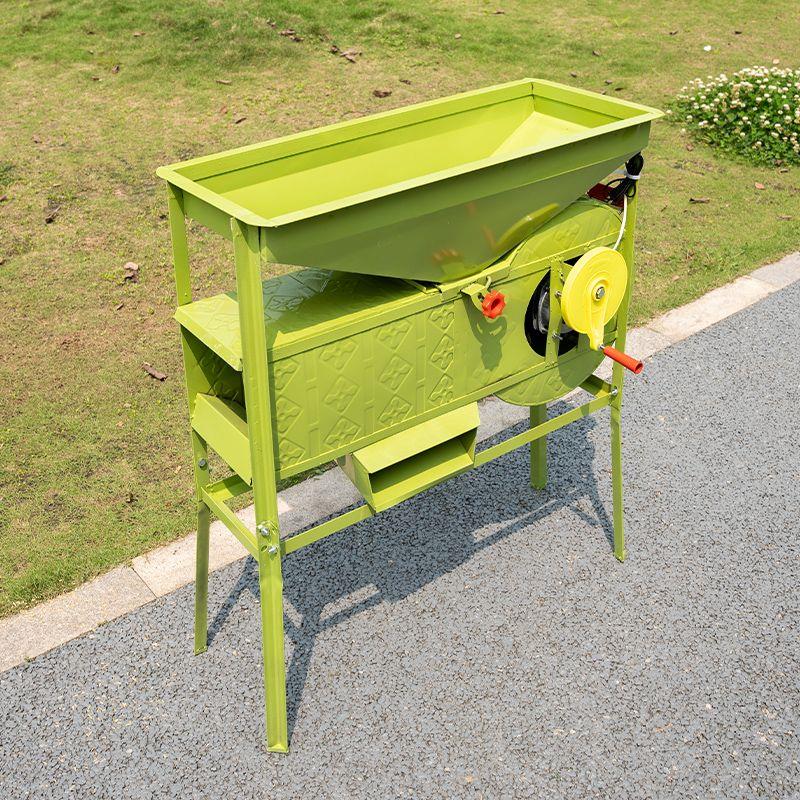 电动风车农用粮食分离机手电两用风选机吹风筛选机器手摇风车