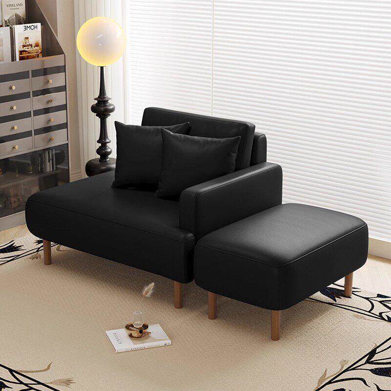 意式贵妃椅模块组合客厅公寓卧室角落懒人单人转角小户型沙发定制