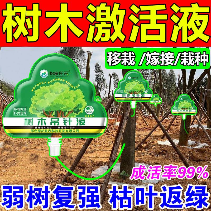 树木激活液大树吊针袋营养液果树移栽快速生根剂药枯树再生覆活液