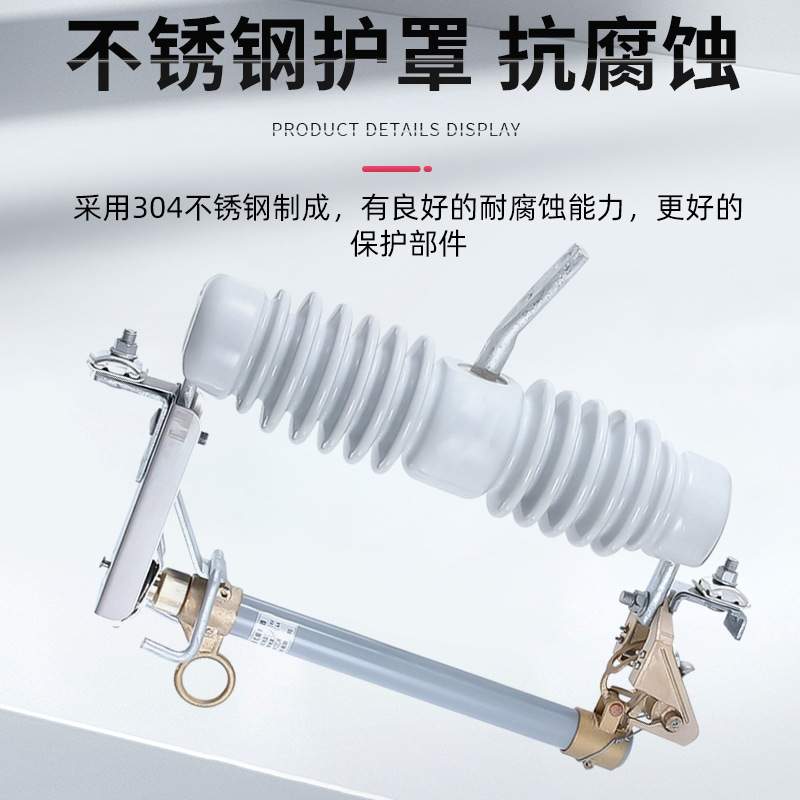 户外高压跌落式熔断器保险丝  10kvRW12-15/100-200A保险令克开关