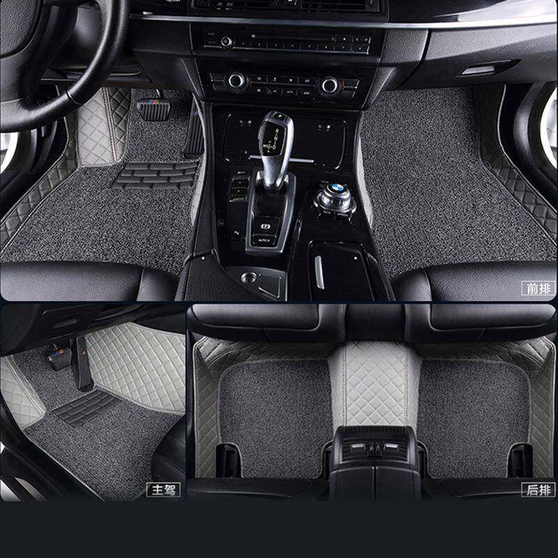 宝马5系528li/530li/520li/525li专用大/全包围汽车脚垫丝圈一体