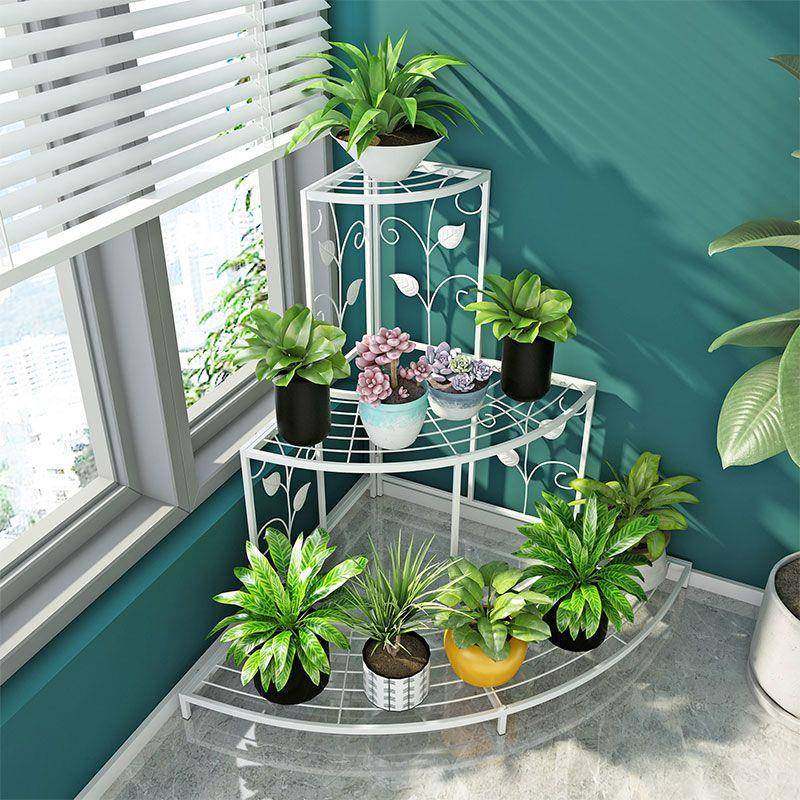 欧式铁艺多层花架室内花盆架子阳台绿萝花架花几客厅三角花架墙角,特色手工艺,其他特色工艺品,淘宝优惠券,粉丝福利购,淘宝优惠卷