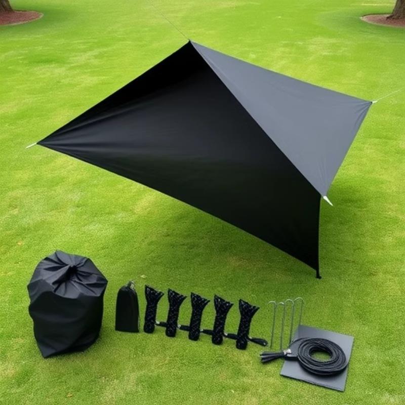 直销新款天幕帐篷遮阳防晒加厚天幕幕布休闲户外天幕露营帐篷防雨