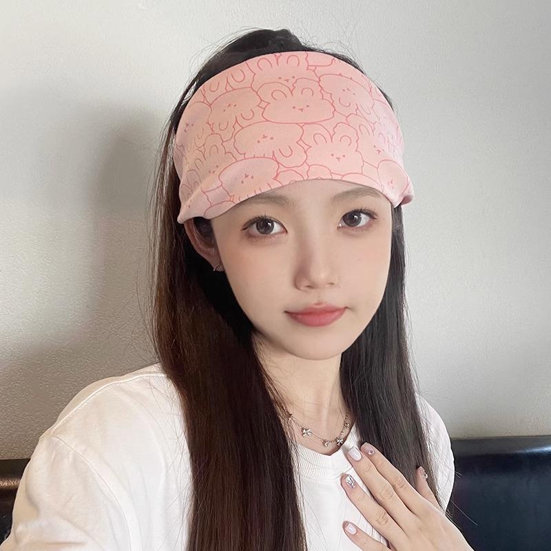 直销新款网红月子发带帽子夏季薄款纯棉吸汗可爱透气宽松不勒产后