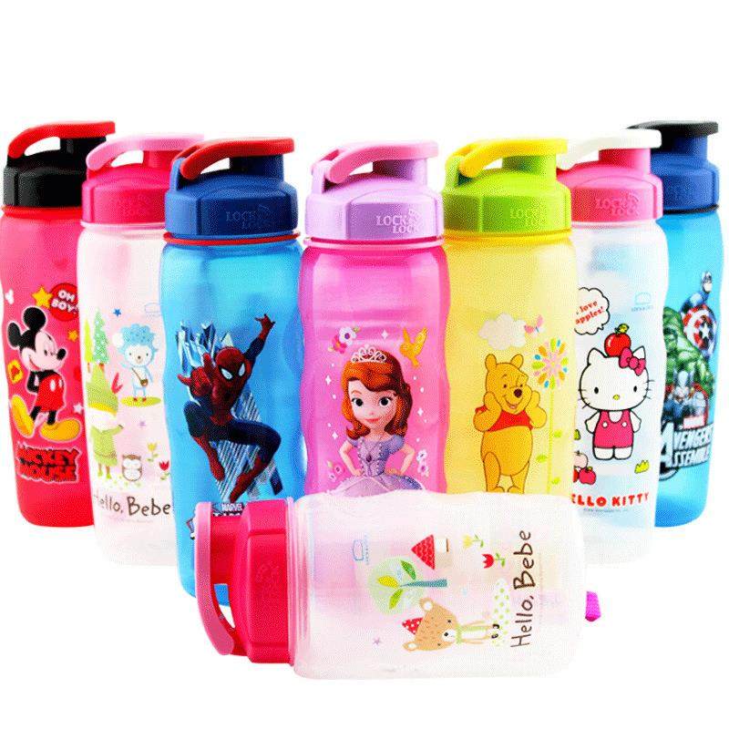 直销新款HPP726儿童水杯塑料杯男防摔可爱女小学生便携夏天水壶杯