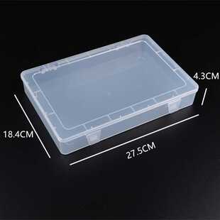 新款 件零件盒注 直销长方形PP透明塑料空盒子收纳盒维修工具五金元