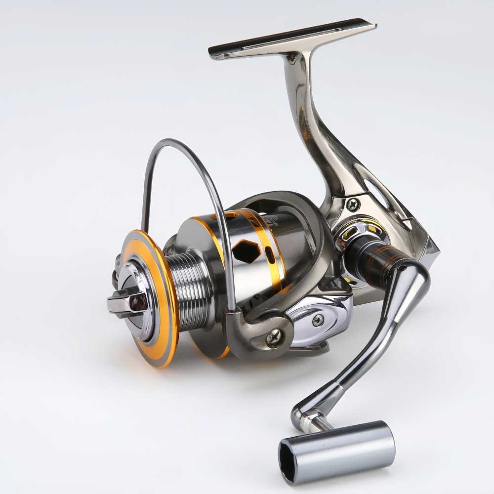 新款直销钓德来AMG无间隙 全金属渔轮垂钓鱼轮鱼线轮纺车轮矶竿海