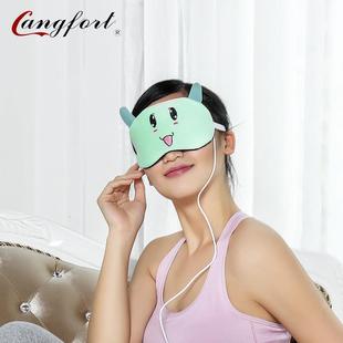 直销新款 远红外线发热蒸汽眼罩卡通usb眼罩热敷电热眼罩可调温定