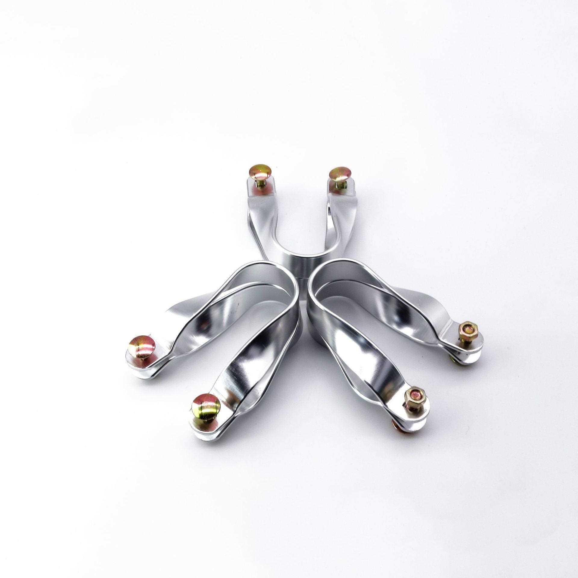 直销新款直销农家温室大棚固定管夹配件 U型铝制管夹 抱箍 卡箍