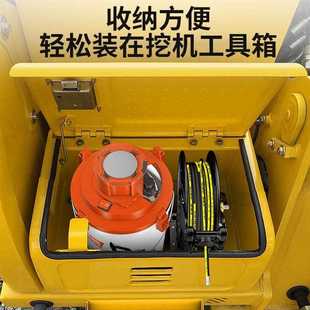 直销新款 电动黄油机24V220V高压打黄油挖机专用全自动加注油器润