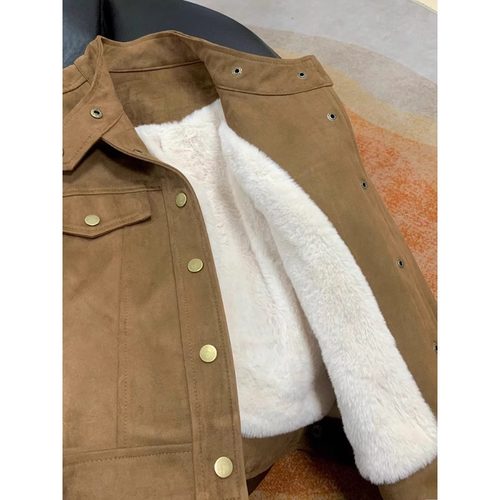 加绒DVAWN夹克上衣泽班启韩版