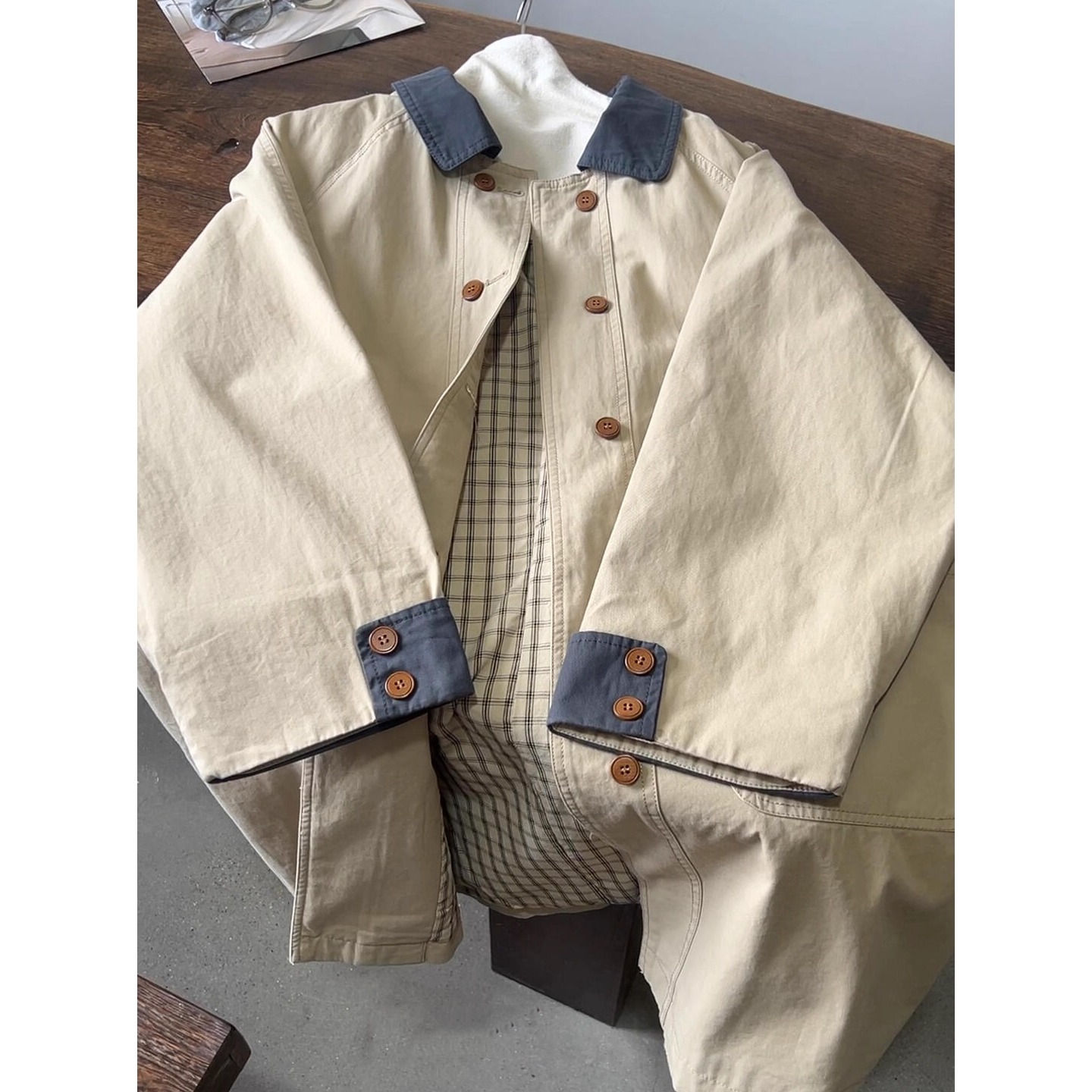 2025春秋新款风衣外套女巨好看的小个子中长款正流行爆款韩版夹克