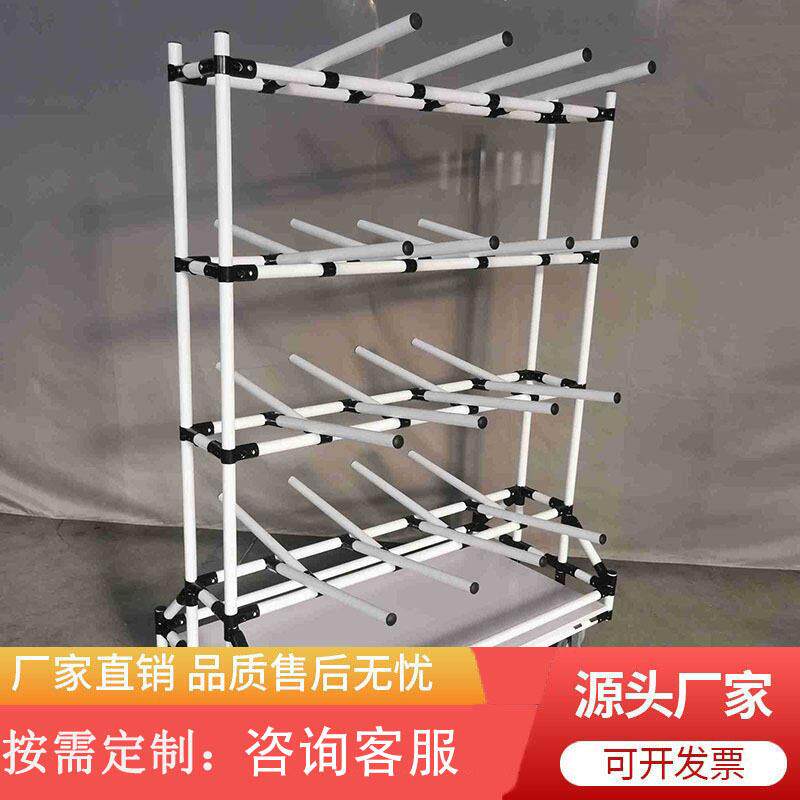 【佳创】厂家直供车间线束架子悬臂式带轮周转架可拆装精益管货架
