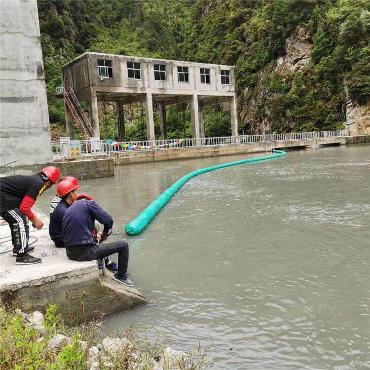 北仑海滩漂浮垃圾拦截浮桶 海洋行道船用大浮力水上警示浮筒