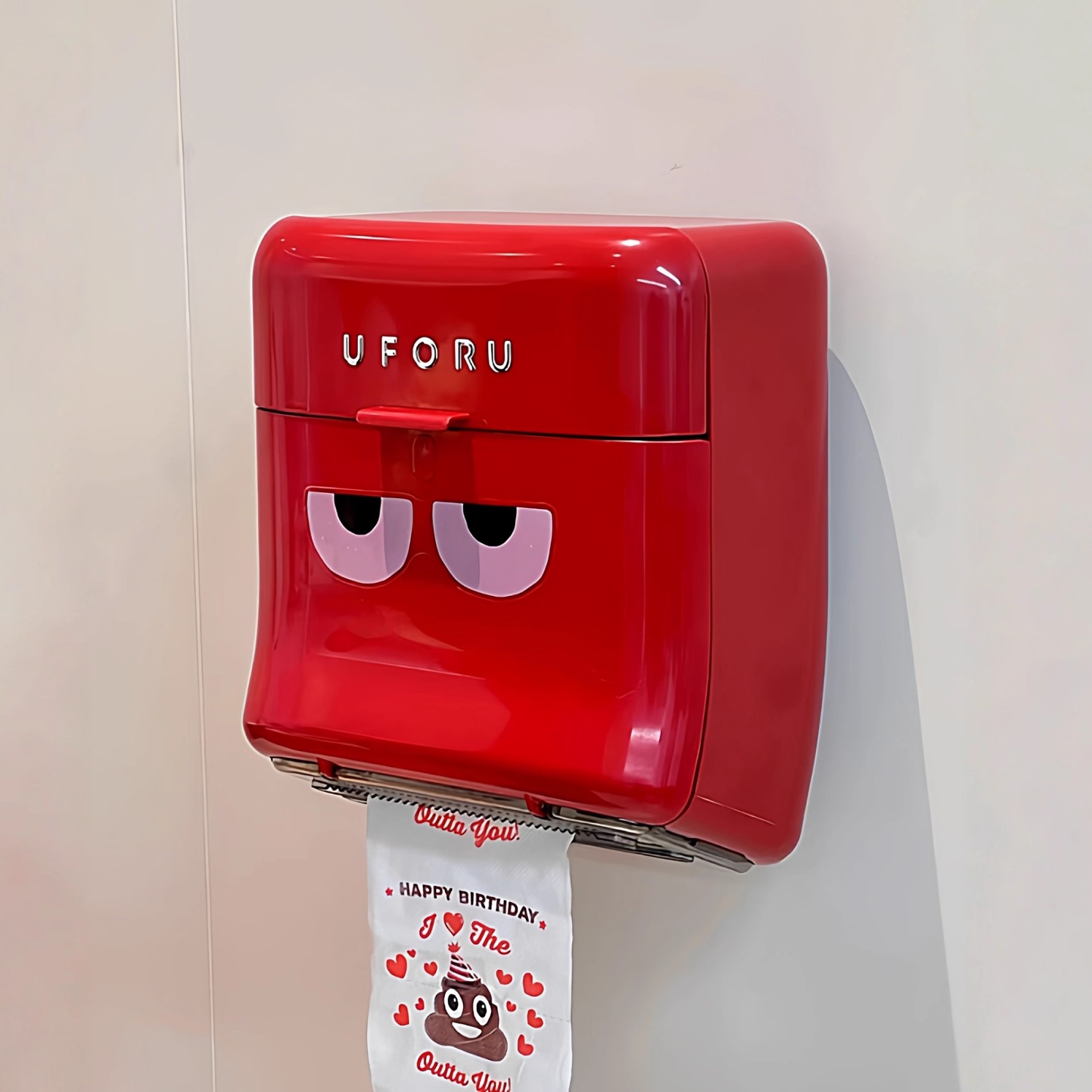 我家新来的厕所放纸巾搭子~