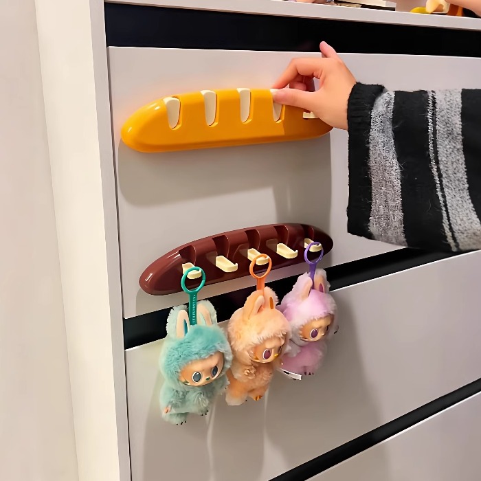 看上去就香香软软的法棍挂钩啊~