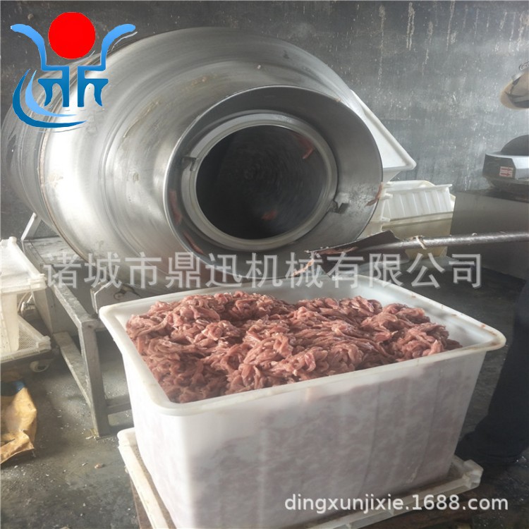 供应不锈钢真空滚揉机全自动腊肉腌制机大型鲜肉上料机图片