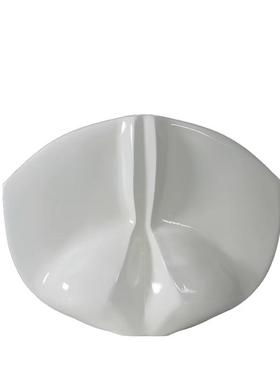 现代简约极简几何法式米色红色卡西花瓶树脂花器样板房桌面花瓶