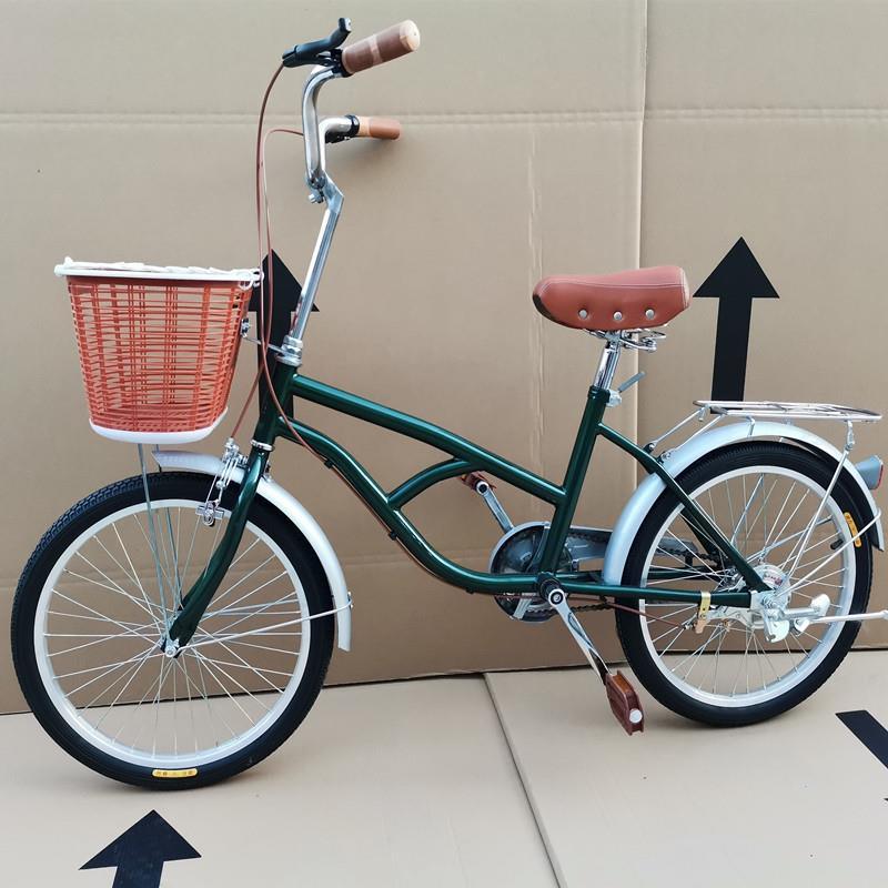 20寸26寸出口自行车24寸淑女车通勤车休闲代步城市内三速复古公主