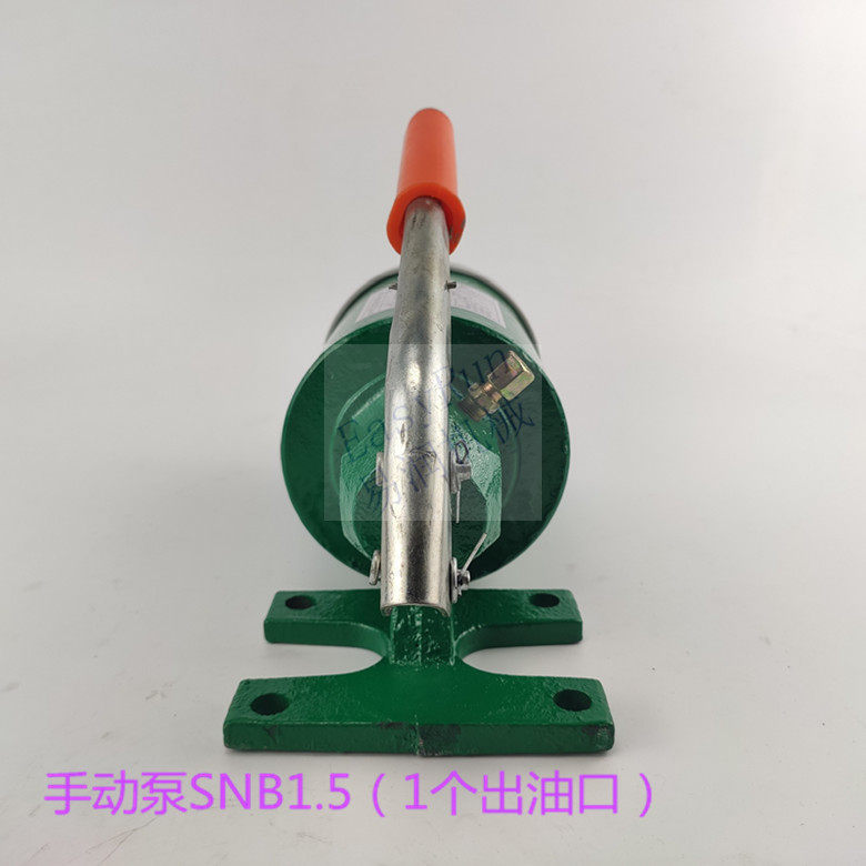 冲床1点手动加油泵/油泵注油器打油枪手动加黄油泵SNB1.5型钢铁桶