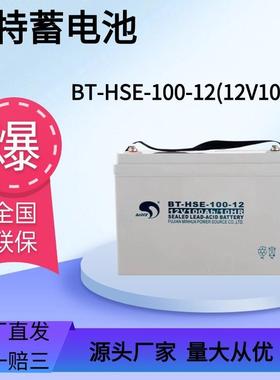 福建闽华蓄电池BT-HSE-100-12/12V100AH/65ah/38ah全系赛特蓄电池