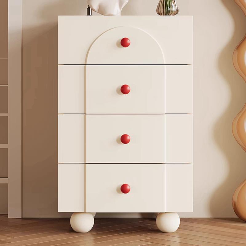 my斗柜四六八斗柜法式白色卧室客厅收纳柜窄款儿童储物柜抽屉式多