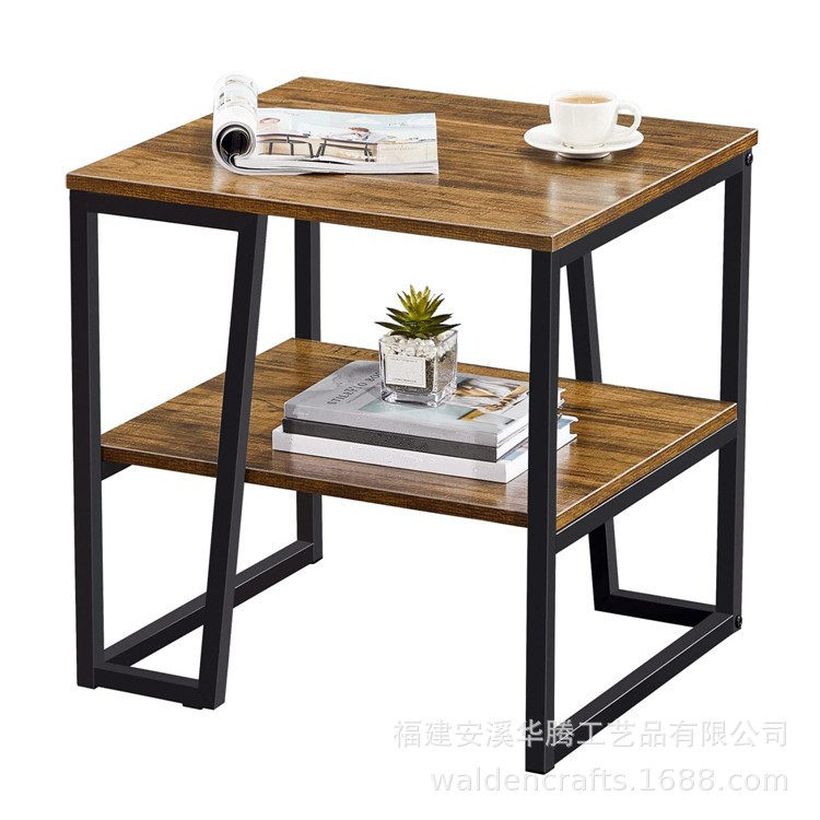 沙发边几小桌子意式简约沙发侧边桌卧室迷你角几床头柜铁艺边几