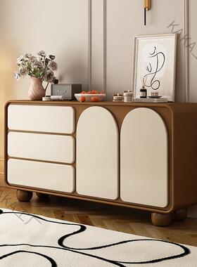 LCP2实木斗柜卧室五斗柜床尾收纳储物置物柜客靠墙抽屉柜五斗