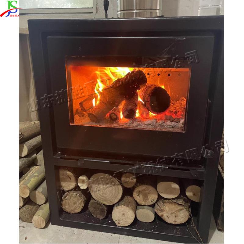 真火壁炉别墅自建房客厅取暖炉冬季长江三角洲地区室内柴火炉