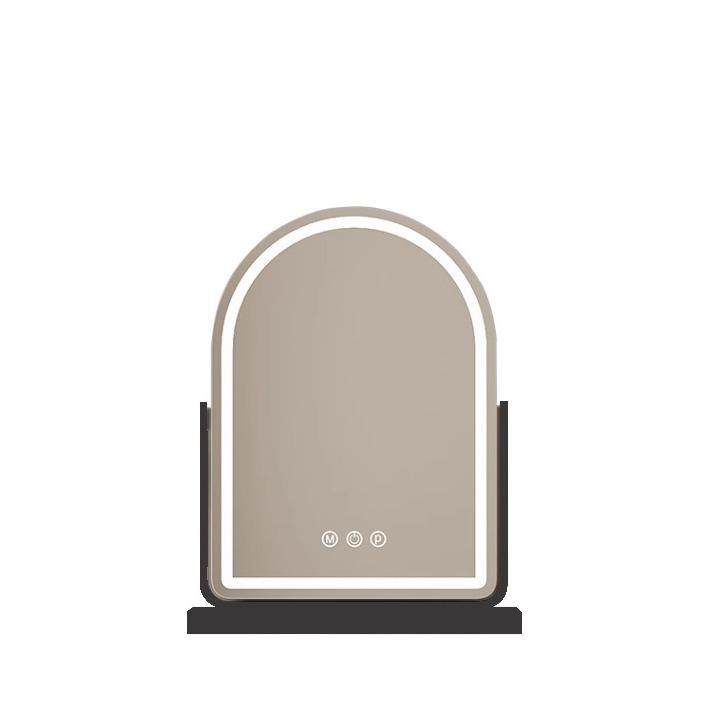 梳妆台化妆镜带灯台式led梳妆镜子桌面美妆高颜值智能家用卧室