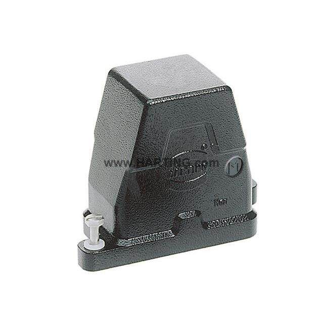 Harting浩亭19400060512HanHPR系列H6B侧入黑色外壳