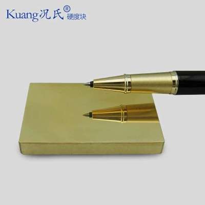 Kuang况氏牌标准塑料洛氏硬度块70-94HRE/85-100HRM铜制