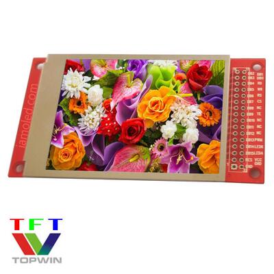 拓微2.8英寸全彩色液晶TFT-LCD全视角240x320分辨率点阵屏带PCB板