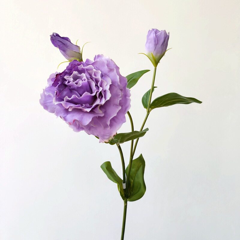 仿真花洋桔梗 花材 香槟粉桔梗 花卉手捧花配 摆放花卉装饰花