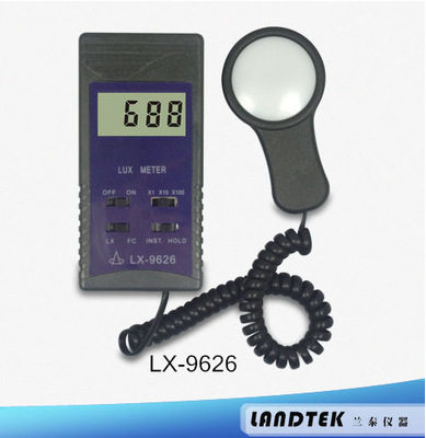 兰泰LX9626光度计便携式数字照度计LX-9626照度仪LED光度计