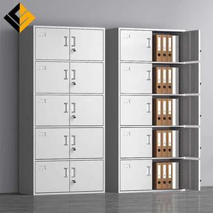 会计财务凭证专用柜钢制五节文件资料档案柜办公室铁皮储物柜柜子