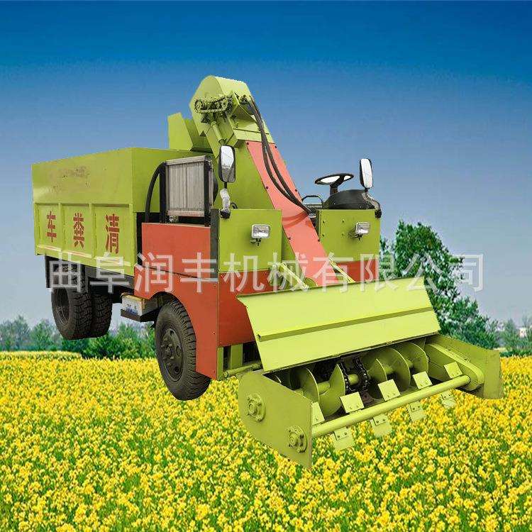 自吸自卸柴油清粪车养鸡设备三轮清粪车牛羊设备柴油清粪车