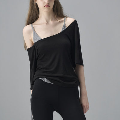 MISSCHANGE 亚麻美式复古短袖T恤女2025夏季新款宽松显瘦百搭上衣